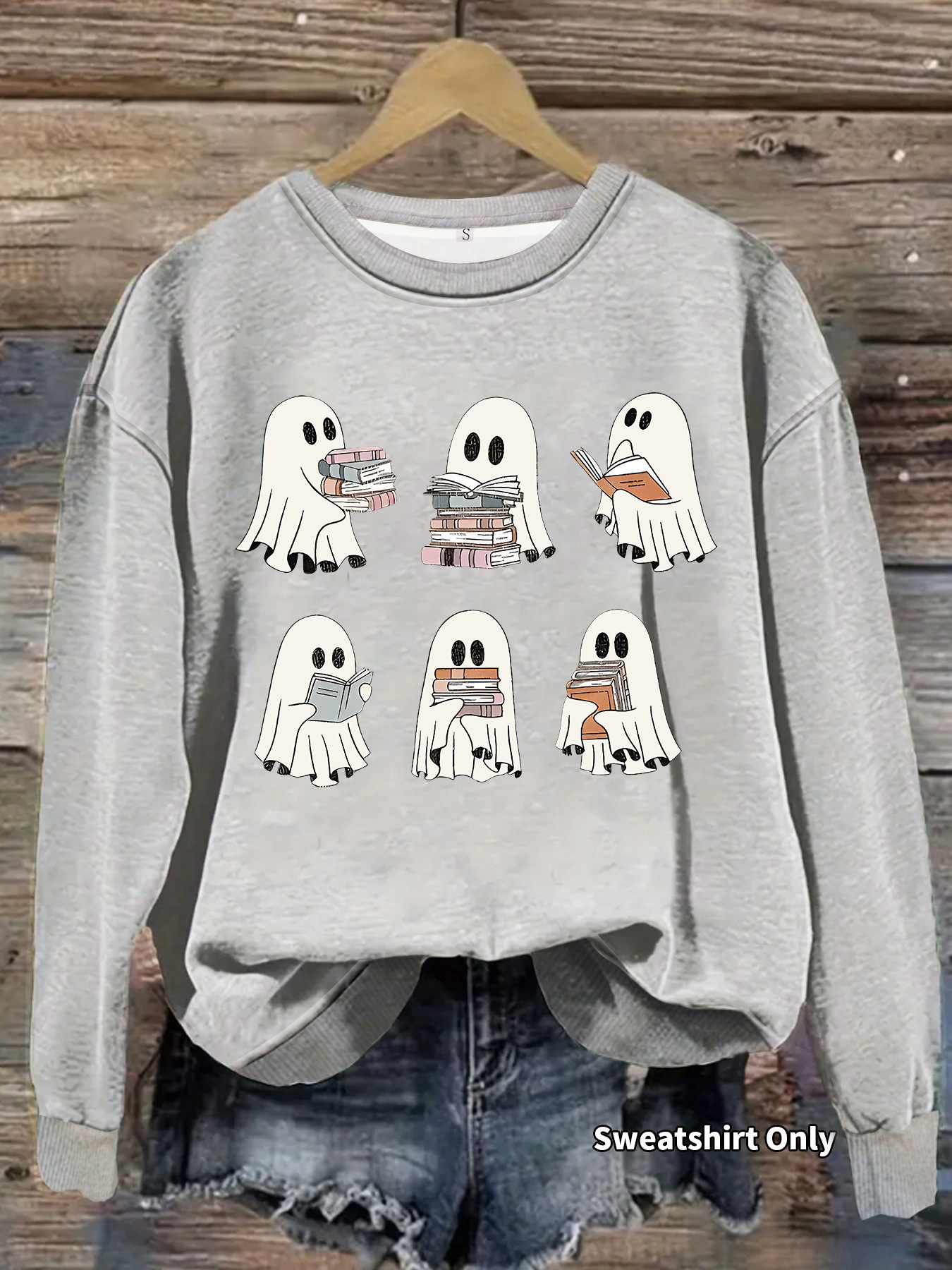 Ghost Fun Printed Hoodie - Image 10
