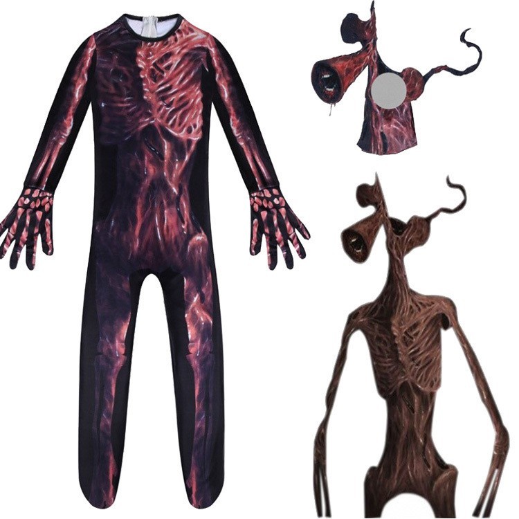 Halloween Cosplay Costume for Kids Children's Bodysuit Halloween Performance Outfit - Image 3