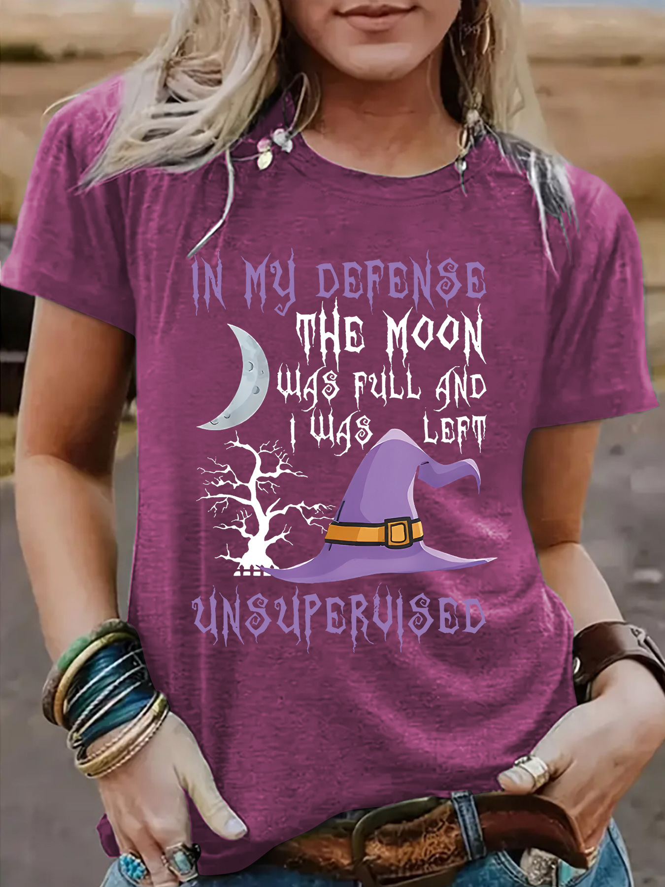 Short sleeved Halloween witch pattern - Image 10