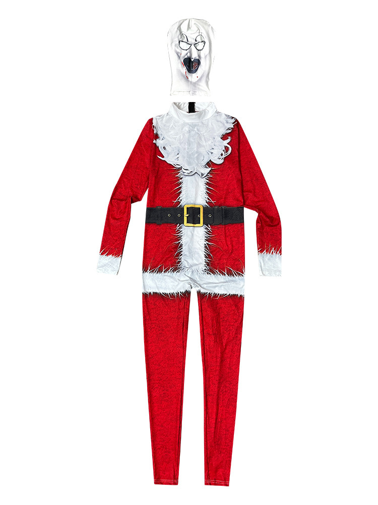 Bloody Halloween Clown Cosplay Costume for Men and Women Stage Performance Outfit - Image 7