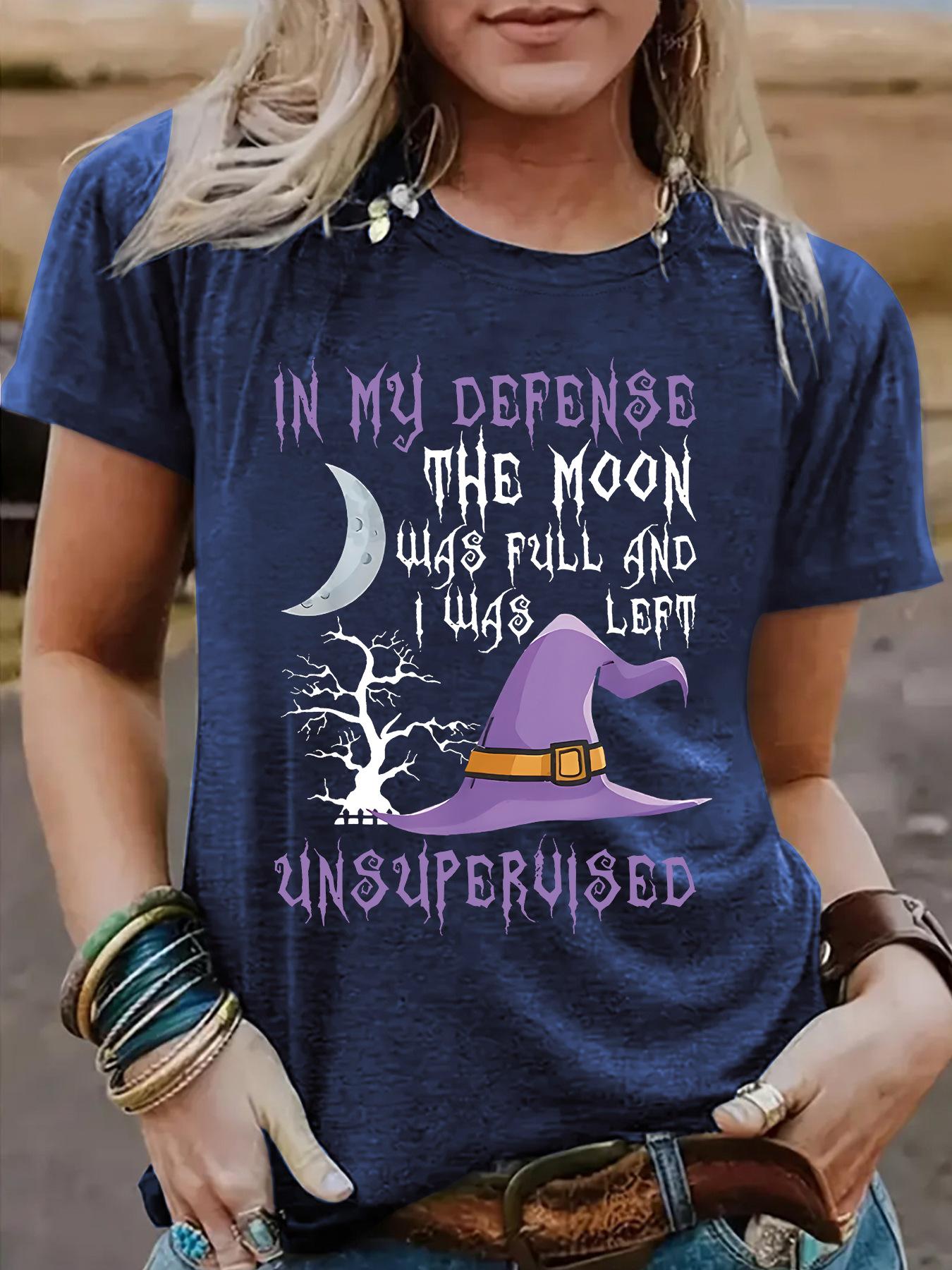 Short sleeved Halloween witch pattern - Image 8