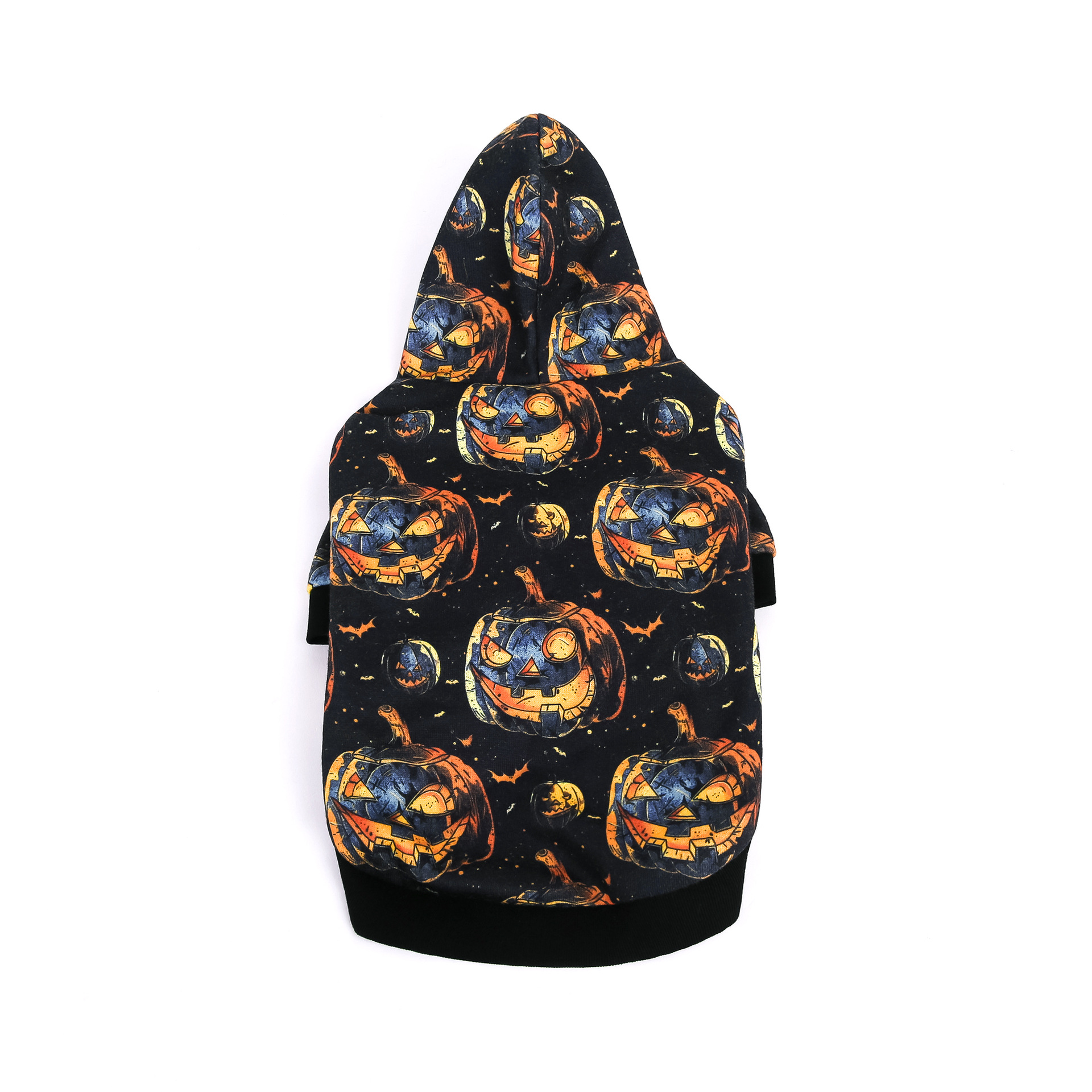 Halloween Pumpkin Wizard Hoodie for Dogs and Cats, Pet Costume for Halloween Party - Image 5