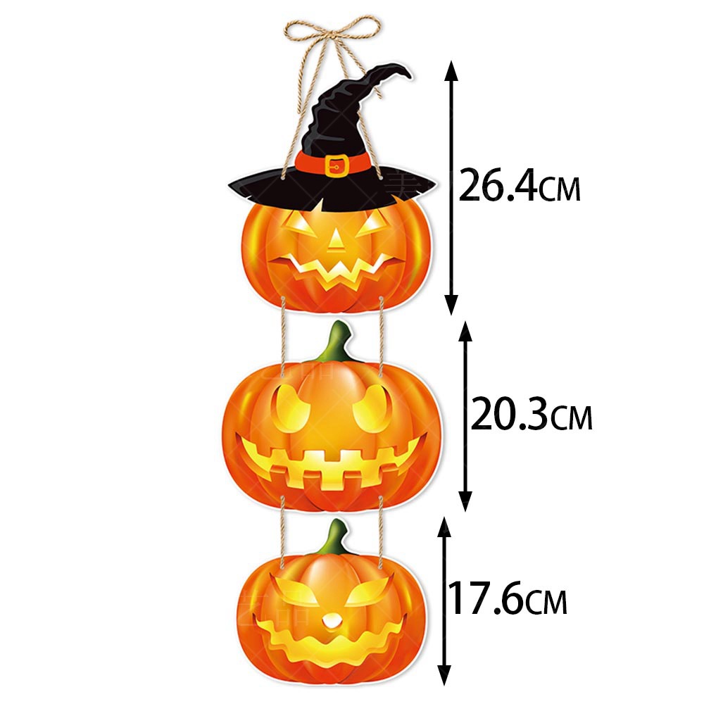 Halloween Door Hanging Decoration Pumpkin Bat Ornament for Halloween Party Decor - Image 5