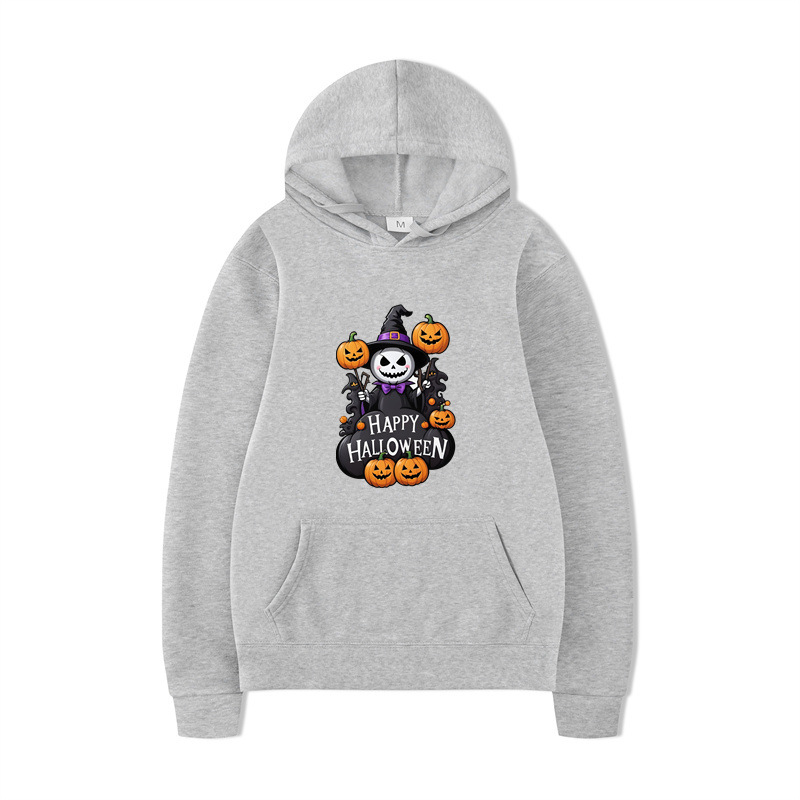 Halloween Series Printed Hooded Long Sleeve Sweatshirt Loose Casual - Image 5