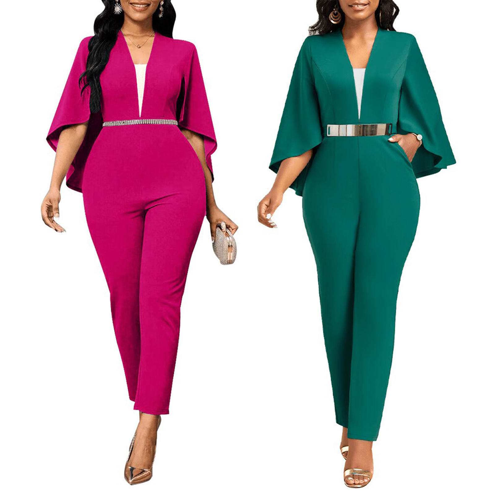 Bat sleeve jumpsuit - Image 2