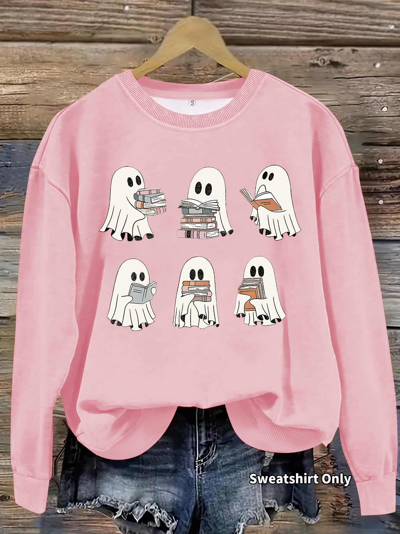 Ghost Fun Printed Hoodie - Image 7
