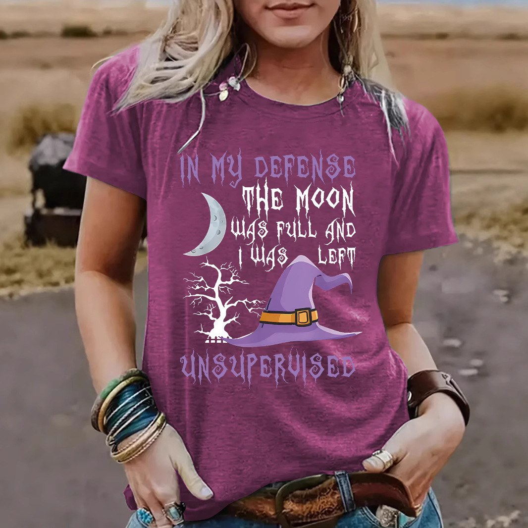 Short sleeved Halloween witch pattern - Image 4