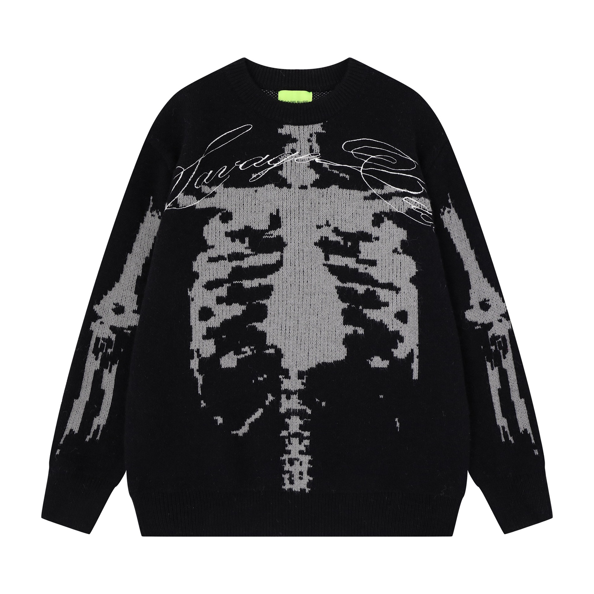 Skeleton skeleton floral sweater - Image 6