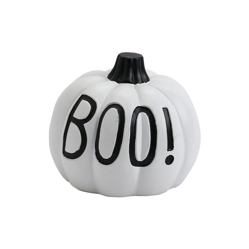 Halloween Decoration Resin Pumpkin Decorative Item Tabletop Ornament for Halloween Party - Image 7